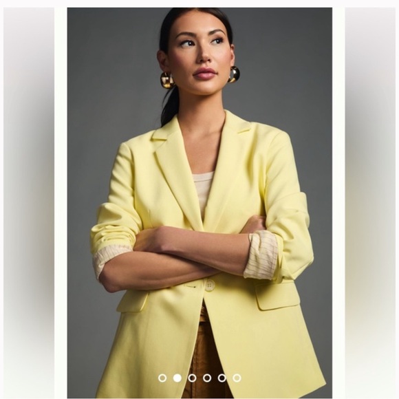 Anthropologie NWT Maeve Button-Back Blazer Size XL - Picture 1 of 7